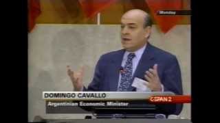 Domingo Cavallo sensacional discurso en ingles Washington USA EEUU [upl. by Shetrit157]