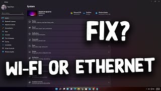 How To Fix Windows 11 WiFi or Ethernet Connection Problem [upl. by Damara]