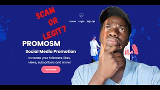 Using promoSM to Promote my YouTube Channel  Scam or Legit [upl. by Bilac652]