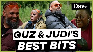 Guz Khan amp Judi Loves Best Bits  David Mitchells Outsiders  Dave [upl. by Nosnhoj]