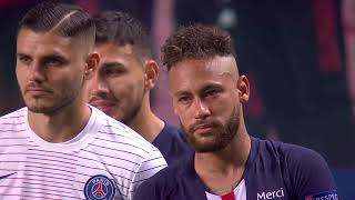 PSG given guard of honour and the moment Bayern Munich lifted the 201920 Champions League trophy [upl. by Linell]