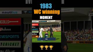 India Vs West Indies 1983 World Cup Finals Highlights [upl. by Krahling]