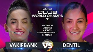 VakifBank Spor Kulubu vs Dentil Praia Clube  Volleyball CWC 2023 [upl. by Nide]