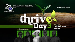 Thrive  Day III  25th Anniversary LIVE 🔴  19th January 2024 [upl. by Pan228]