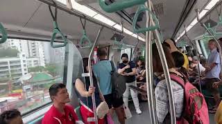 East West Line R151 EW23 Clementi to EW24 Jurong East [upl. by Balsam]