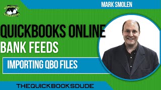 How To Use Web Connect Files To Dowload And Import In To QuickBooks Online Bank Feeds [upl. by Nomad996]