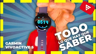 GARMIN VIVOACTIVE 5 ⌚️ Review completa con todo lo que hay que saber [upl. by Ahsiemal]