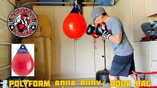 How to Make Your Own Aqua Punching Bag for CHEAP POLYFORM WATER BUOY SAME BAG BUT CHEAPER [upl. by Cloutman805]