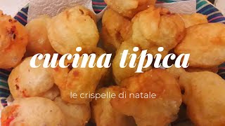 ricette di natale come fare crispelle dolci salaticrispeddi [upl. by Zima]