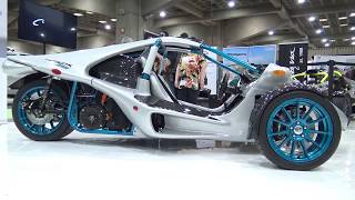 Campagna T REX Electric Prototype  Walkaround  2018 Montreal EV Show [upl. by Polinski]