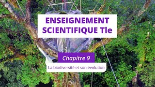 La biodiversité et son évolution Enseignement scientifique Tle [upl. by Katharine]