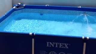 Pool Intex 58980  260x160x65  Intex 56686 14 Hp  Intex 58959 [upl. by Rosy]