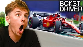 Charles Leclerc Spins Out Live Reaction  Backseat Driver Highlights [upl. by Edahs]