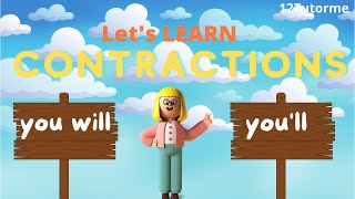 Learn to Read Contractions I Contraction Practice [upl. by Ianteen456]