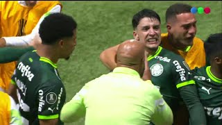 Piquerez empató para Palmeiras ante un Boca que sufrió los cambios de Almirón  Libertadores 2023 [upl. by Crissie]