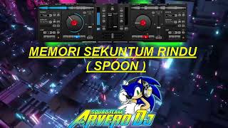 DJ FUNKOT MEMORI SEKUNTUM RINDU SPOON NEW 2024 ARVERO [upl. by Notyrb]