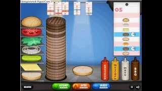 Lets Play Papas Burgeria59Burger Pile [upl. by Annaillil]