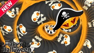 Wormateio Halloween Skins Update  Wormateio Unlock 1000000Coins For Free Wormateio Gameplay [upl. by Ratcliff]