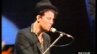 Tom Waits live at Premio Tenco 1986 SanremoItaly [upl. by Leruj]