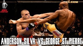 ANDERSON SILVA VS GEORGE ST PIERRE  La pelea soñada  MMA ADICTOS [upl. by Lolly]