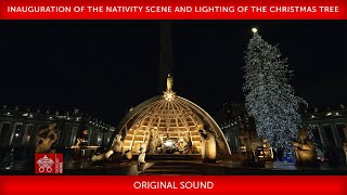 December 9 2023 Inauguration of the Nativity scene and lighting of the Christmas tree [upl. by Coh964]