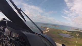 Helicopter Flight to the Isles of Scilly [upl. by Atival257]