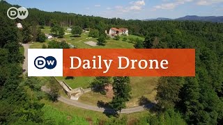 DailyDrone Römisches Freilichtmuseum HechingenStein [upl. by Cordelie]