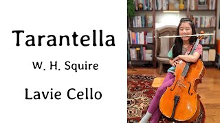 Tarantella by W H Squire  Suzuki Cello Book 6  Lavie Cello  Yellow Piano [upl. by Cilla634]