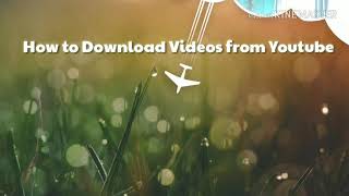 How to Download Youtube Videos Using Keepvid [upl. by Llenahs142]