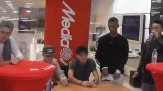 BBrave Signeersessie  Mediamarkt Amsterdam [upl. by Koppel]