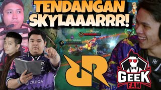 TENDANGAN DARI SKYLAAARRR  SAKIT BANGET COK  RRQ VS GEEKFAM MATCH 1  MPL S14 [upl. by Catie]