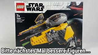 Miese Minifiguren Wiederverwertung  LEGO Star Wars 2020 quotAnakins Jedi Interceptorquot Review 75281 [upl. by Wassyngton540]