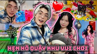 PHONG CẬN VÀ SAMMY 1 NGÀY HẸN HÒ QUẬY PHÁ KHU VUI CHƠI TÔ TƯỢNG CỰC VUI [upl. by Enelyak]