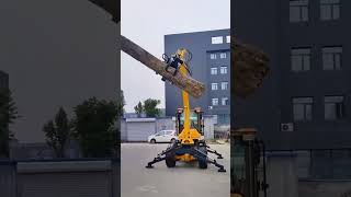 Rotating log grabber Wheel log grabber One machine with multiple uses saving time effort and m [upl. by Namyl502]