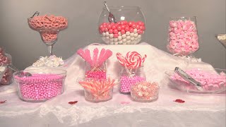 Create the Perfect Wedding Candy Buffet  Groovy Candies [upl. by Alyworth]