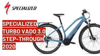 Specialized Turbo Vado 30 StepThrough 2020 bike review [upl. by Onig217]