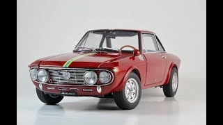 Модель автомобиля Lancia Fulvia 16 HF Fanalone 1972 118 от AUTOart millenium [upl. by Aineval601]