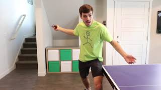 Short Pendulum Serve Tutorial  Backspin [upl. by Girardo596]