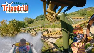 🎢Visite de TRIPSDRILL lun des MEILLEURS parcs EUROPEEN ❤️ il faut absolument le visiter  Tr2 [upl. by Ndnarb]