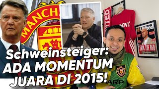 Bastian Schweinsteiger Manchester United Ada Momentum Mengejar Juara Di 2015 [upl. by Caty632]