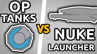 OP TANKS VS NUKE LAUNCHER  Arrasio [upl. by Mozart650]