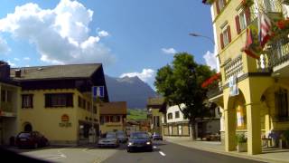 Camera Ride from DomatEms to St Moritz [upl. by Nealey]