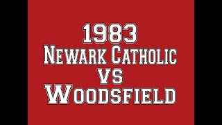 1983 Newark Catholic vs Woodsfield 1st Round Playoffs [upl. by Jolda]