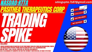 TRADING SPIKE  KTTA STOCK ANALYSIS  PASITHEA THERAPEUTICS STOCK [upl. by Thebazile]