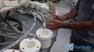 SaintGobain Formula Ceramic Tableware Manufacture – Slip Casting and Jiggering [upl. by Grady]