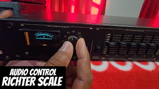 AUDIO CONTROL RICHTER SCALE IN SOUND SYSTEM CULTURE [upl. by Enneiviv705]