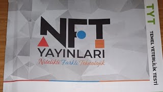 NFT Yayınları TYT Deneme sınavı Cevap Anahtarı tyt yks [upl. by Luehrmann779]