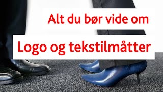 Tekstil og logomåtter med Vileda Professional [upl. by Ellehsyt]