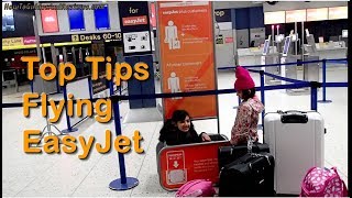 Flying EasyJet A320 Budget Airline Top Tips  Cabin Bags Check Rules Hold Luggage Seats Boarding [upl. by Goldfarb]