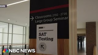 SAT exam now completely digital and an hour shorter [upl. by Aietal]